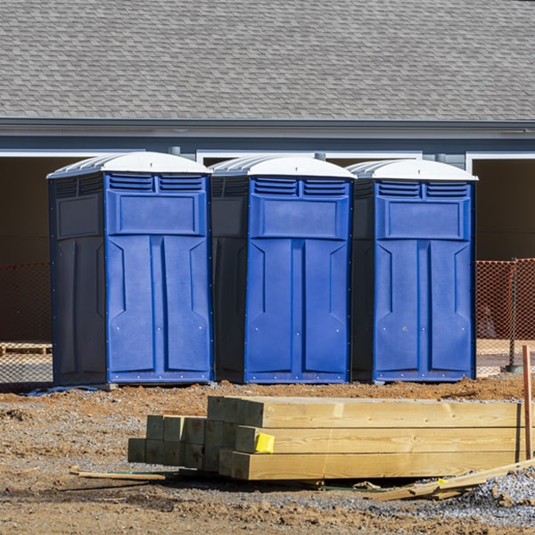 how do you ensure the portable restrooms are secure and safe from vandalism during an event in Reece City Alabama